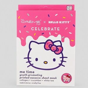 The Creme Shop x Hello Kitty Celebrate Printed Essence Sheet Mask Set Collagen